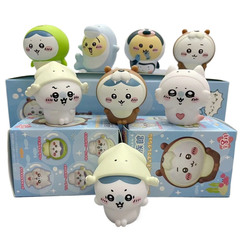 Marine Aquarium & Regional Centre - 8 stuks/doos Kawaii Chiikawa Aquarium Blind
