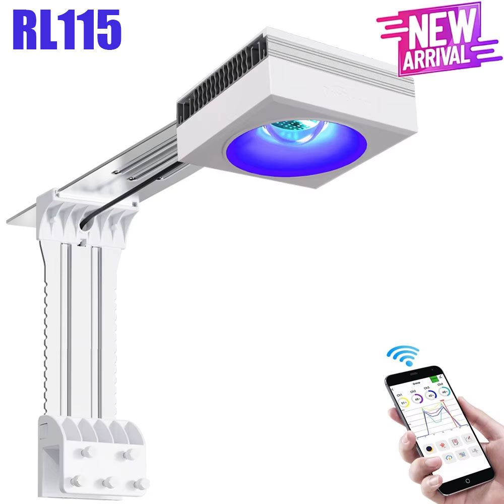 NIEUW PopBloom RL115 WiFi Mari - Marine Aquarium Led Lights recensie en prijs
