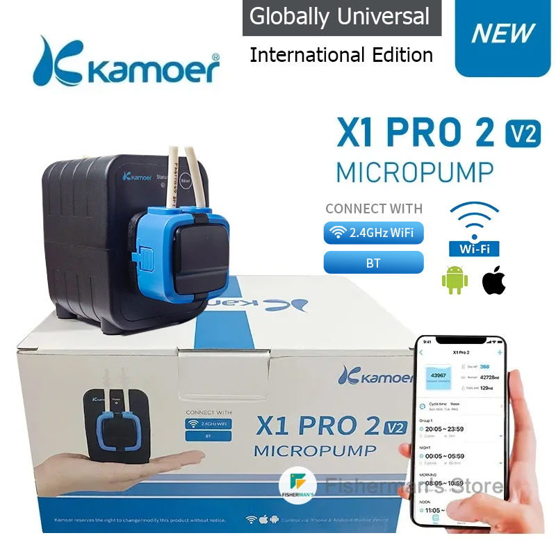 Kamoer X1 Pro 2 V2 Bluetooth W - Marine Aquarium Equipment recensie en prijs