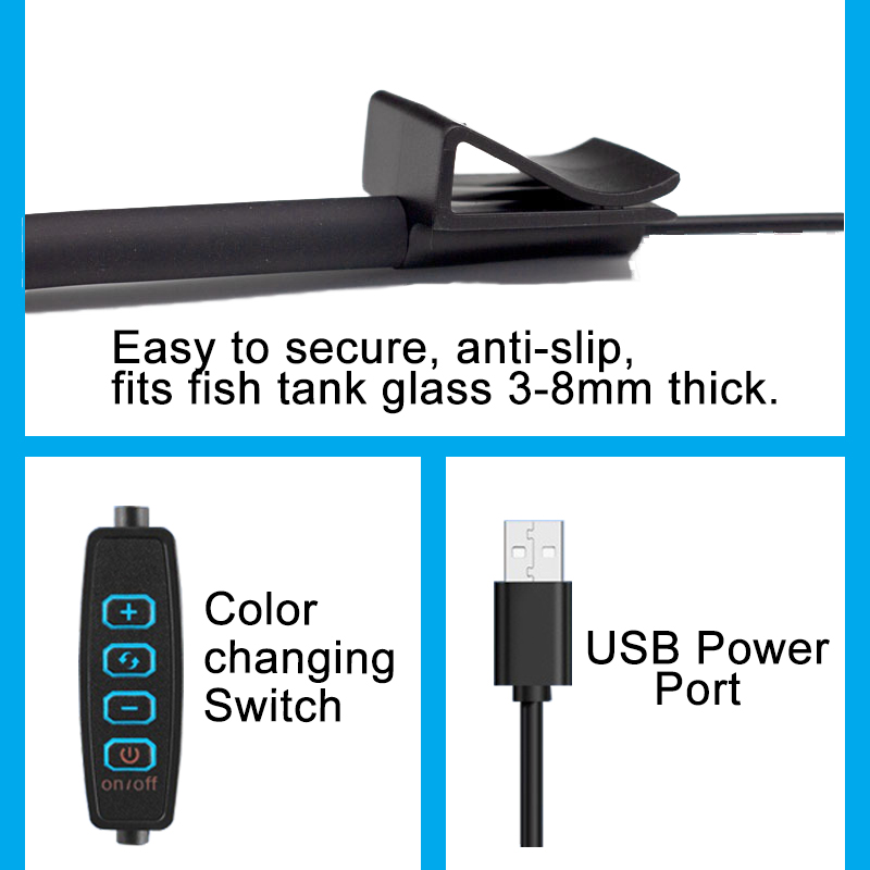 USB Aquarium LED-lamp Aquarium - Aquarium Marine Light recensie en prijs