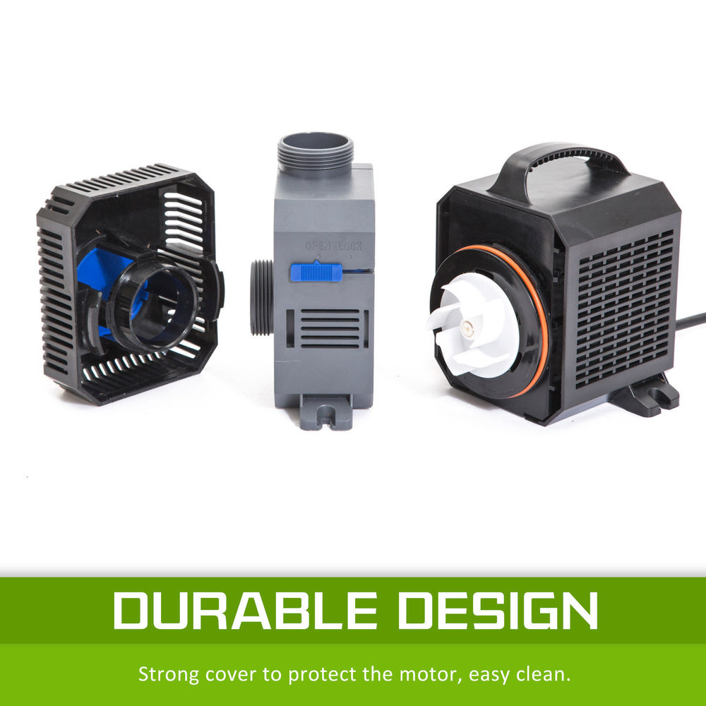 Sunsun ECO vijverpomp, 10000-1 - Marine Aquarium Reactors recensie en prijs