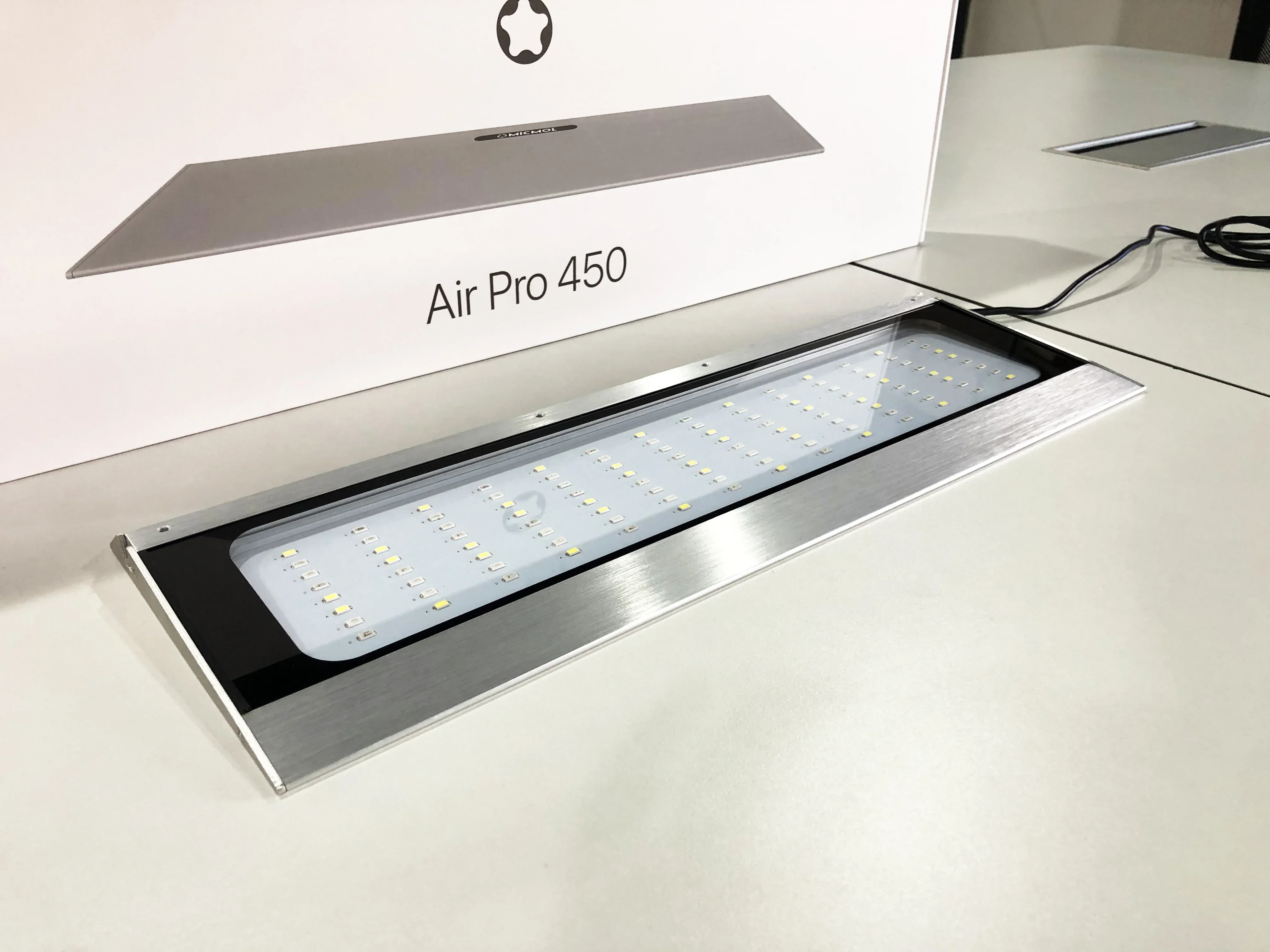 MICMOL NIEUWE AQUA Air Pro Dun - Marine Aquarium Led Lights recensie en prijs