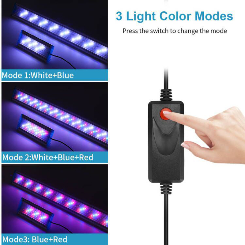 Aquarium Licht 18cm 28cm 38cm  - Aquarium Marine Light recensie en prijs