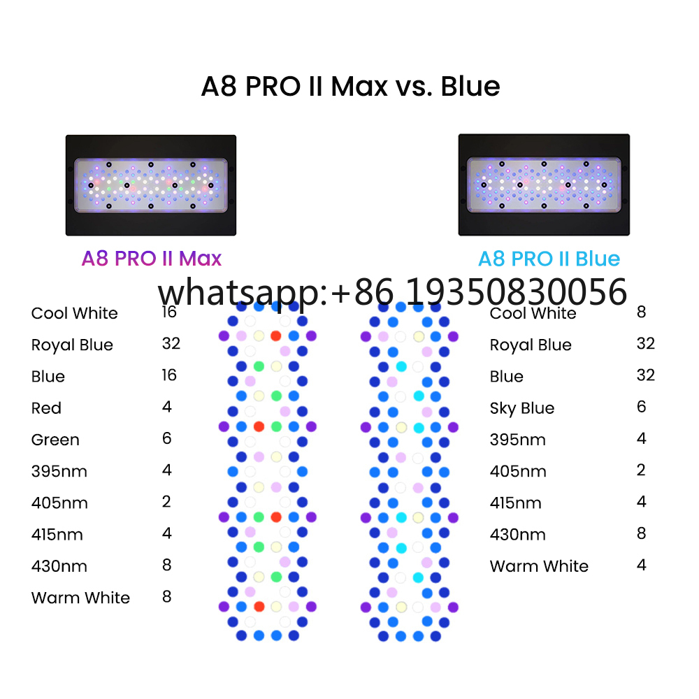 2026-A8 PRO II Max en Blue 240 - Marine Aquarium & Regional Centre Photos recensie en prijs