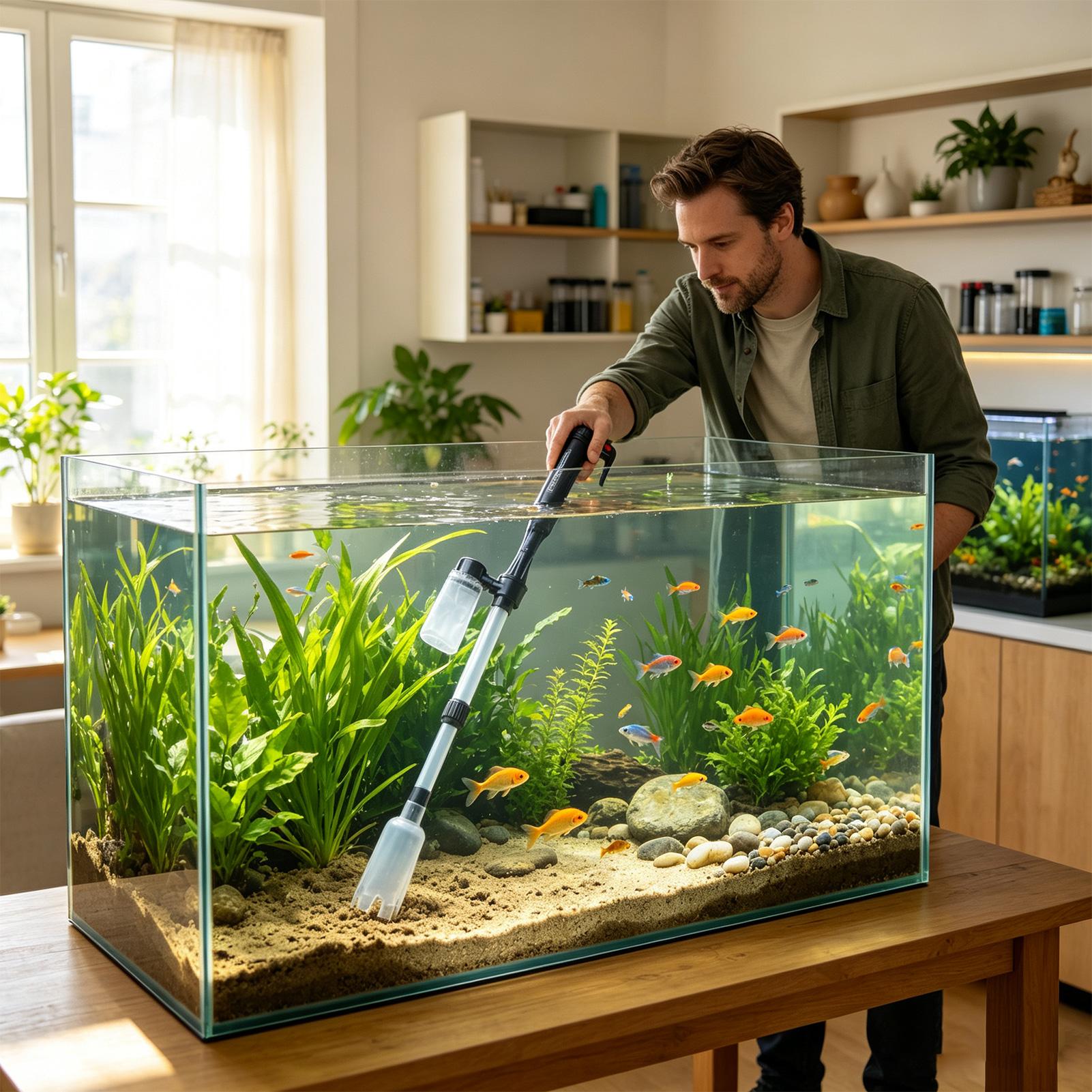 Aquariumstofzuiger, verstelbaa - Marine Aquarium Reactors recensie en prijs