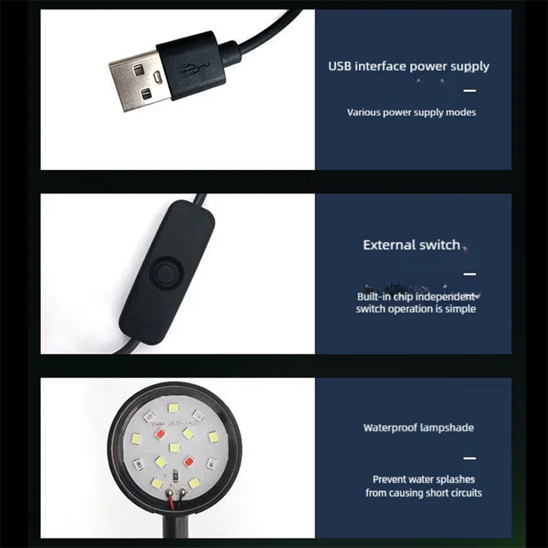 USB LED Aquarium Clip Lamp Hog - Aquarium Marine Light recensie en prijs