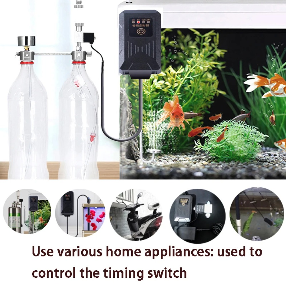 Aquariumtimer met vier snelhed - Aquarium Marine Light recensie en prijs