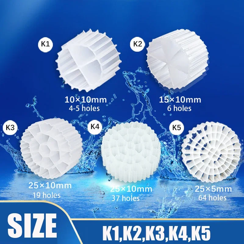 K1 K2 K3 K4 K5 Mbbr Aquarium K - Marine Aquarium Reactors recensie en prijs