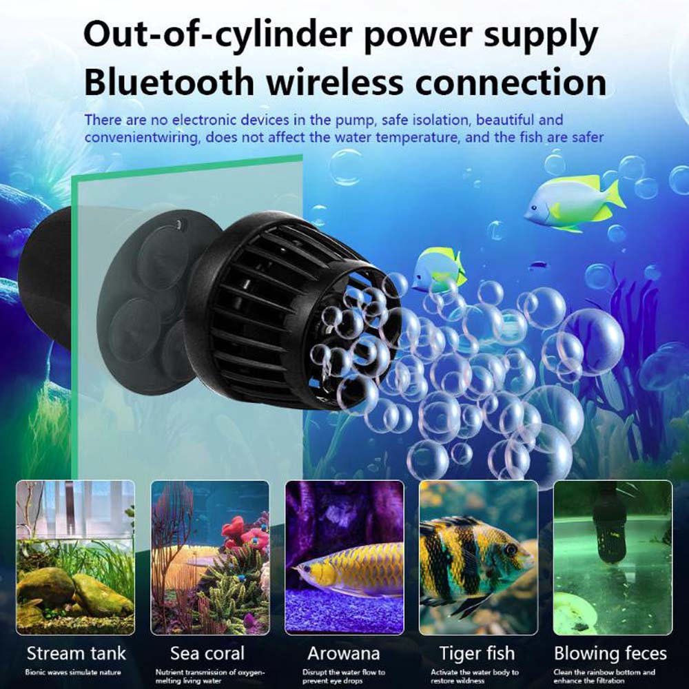 DMP-10/15 Smart Wave Maker Blu - Marine Aquarium Wave Maker recensie en prijs